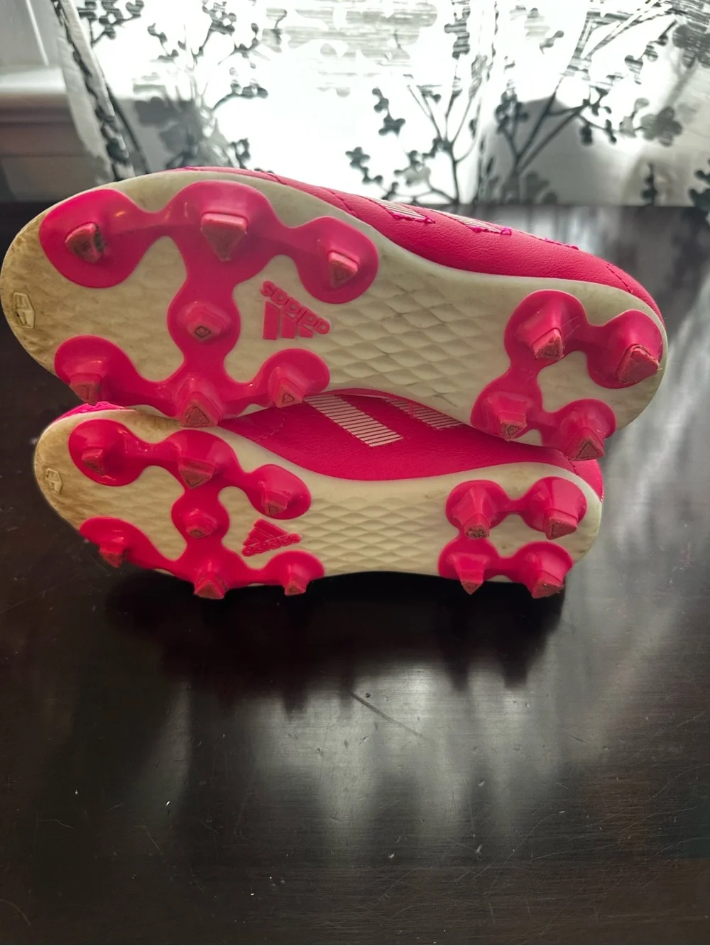adidas Kids Hot Pink Soccer cleats